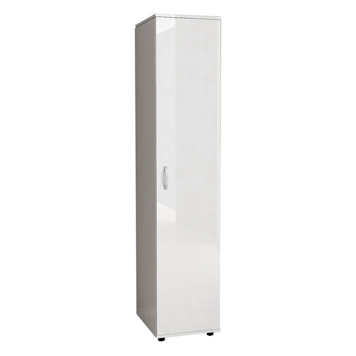 WARDROBE FOR SHOES EKO 40X185X50 CM. WHITE GLOSS