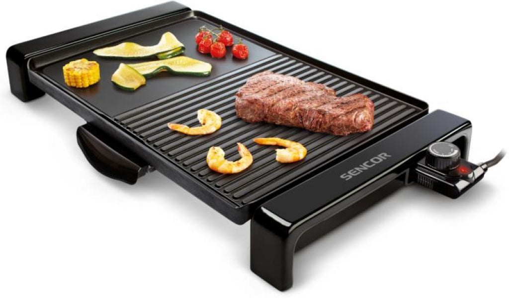 El. grill Sencor SBG 106BK - Скари и мини фурни<<<Скари и грилове<<<За Кухнята<<<Малки