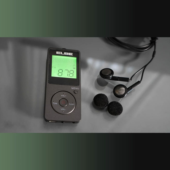 Transistor Radio ELBE RF-95 Dark grey Sporting AM/FM