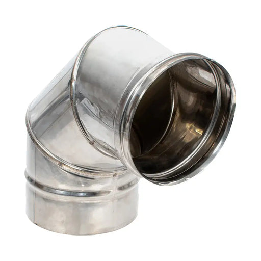 ELBOW 90⁰ STAINLESS STEEL F120MM KAMININOX - Допълнително оборудване<<<Отопление Охлаждане и Вик<<<Praktiker