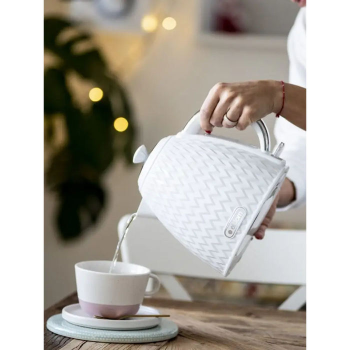 ELDOM C265B NELA electric kettle 1.7 L 2000 W White - Electric kettlesAGD-CZE<<<Home Appliance - ProductsAGD<<<ActionPL