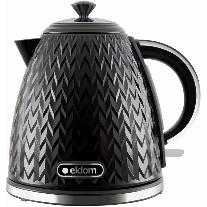ELDOM NELA kettle 1.7 l capacity 2000 W power black - Electric kettlesAGD-CZE<<<Home Appliance - ProductsAGD<<<ActionPL