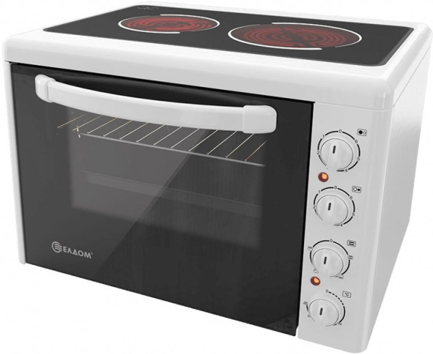 Mini stove with ceramic hob ELDOM 201VFE new