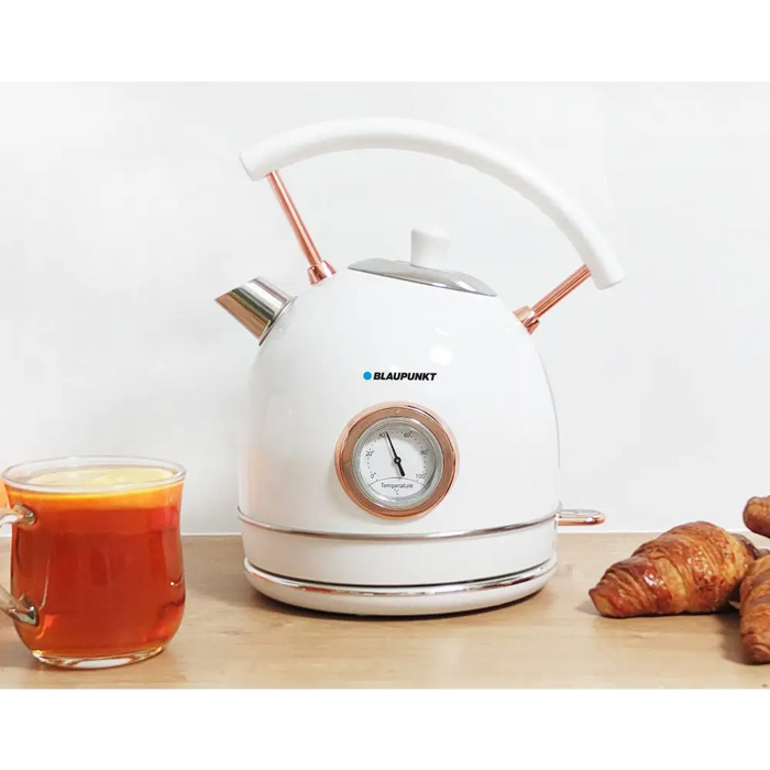 Electric kettle Blaupunkt EKS802WH 1,8L 3000 W White - Electric kettlesAGD-CZE<<<Home Appliance - ProductsAGD<<<ActionPL