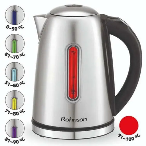 Electric kettle ROHNSON R-7560 - Електрически кани<<<Уреди за кухня<<<Малки електроуреди<<<TechnoMix