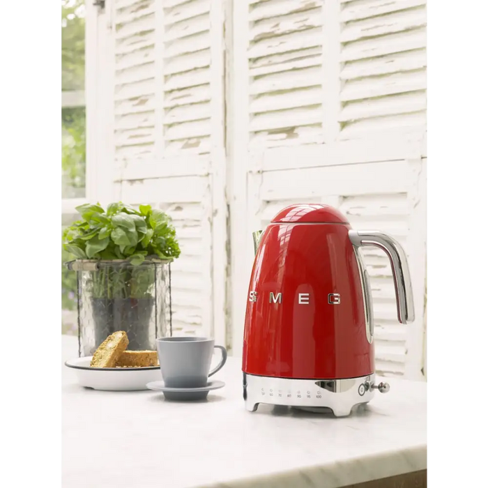 Electric kettle SMEG KLF04RDEU 2400 W 1.7 L Red - Електрически кани<<<Уреди за кухня<<<Малки