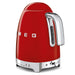 Electric kettle SMEG KLF04RDEU 2400 W 1.7 L Red - Електрически кани<<<Уреди за кухня<<<Малки