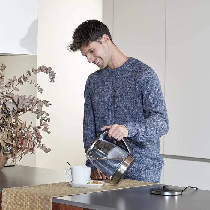 ELECTRIC KETTLE TAURUS AROA GLASS 2200 W 1.70 L - Ел.кани<<<Домакински електроуреди<<<Мебели и