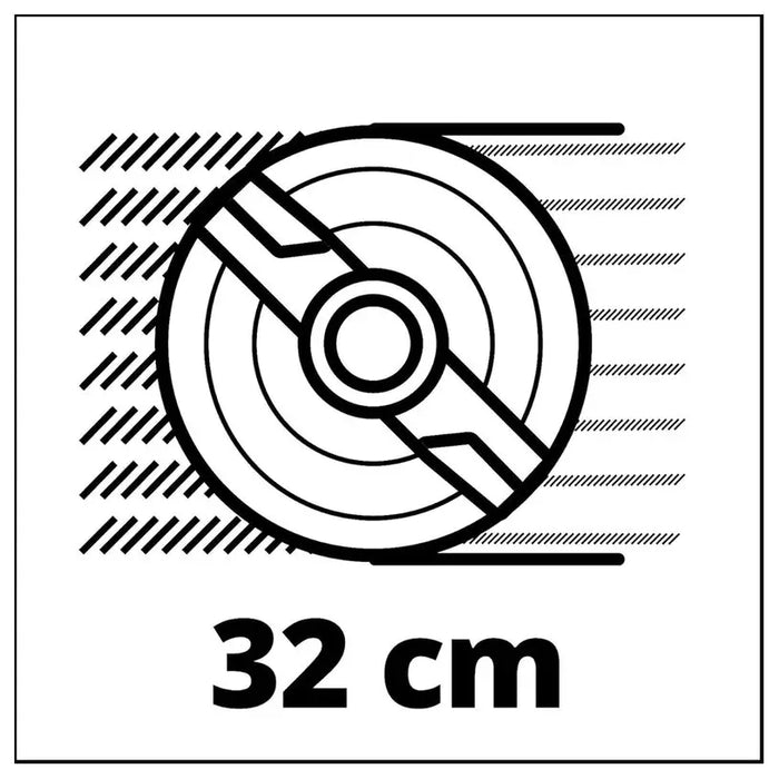 ELECTRIC MOWER EINHELL GC-EM 1032 1000 W MOWING WIDTH 32.00 cm MAX MOWING HEIGHT 60 mm - Електрически