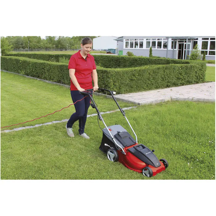 ELECTRIC MOWER EINHELL GC-EM 1536 1500 W 1500 W CUTTING WIDTH 36.00 cm CUTTING WIDTH 36.00 cm MAX CUTTING HEIGHT 65 mm