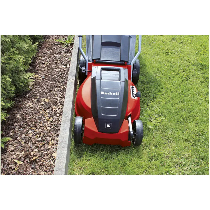 ELECTRIC MOWER EINHELL GC-EM 1536 1500 W 1500 W CUTTING WIDTH 36.00 cm CUTTING WIDTH 36.00 cm MAX CUTTING HEIGHT 65 mm
