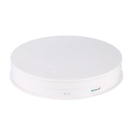 Electric Rotating Turntable Display Puluz 30cm USB (white) - Stands<<<Photo studio<<<Photo and cameras<<<InnproXML