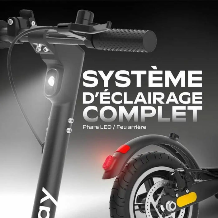 Electric Scooter EZWAY Black 450 W 25 km/h - Електроника Игри<<<Компютри| Електроника<<<BigBuy&&&Електрически