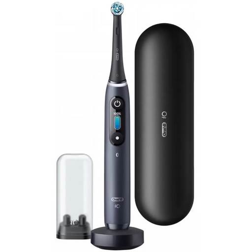 Electric toothbrush Oral B iO S8 Black 3/14/6 - Ел. четки и зъбни душове<<<За Здравето<<<Уреди за здраве и