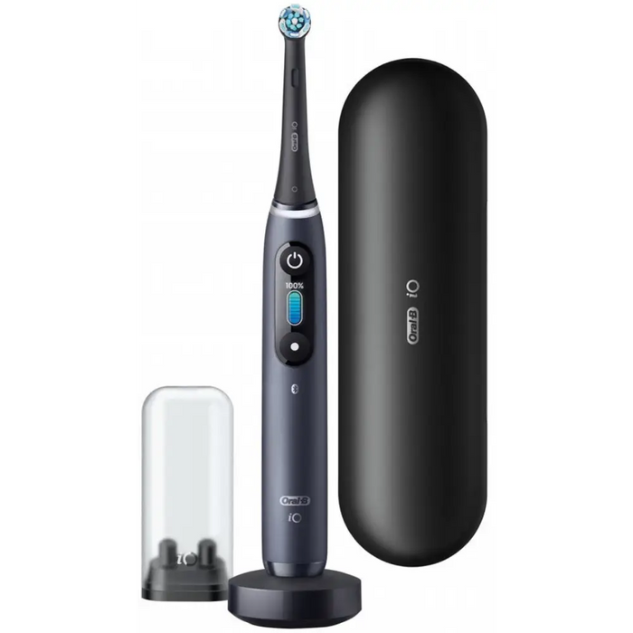 Electric toothbrush Oral B iO S8 Black 3/14/6 - Ел. четки и зъбни душове<<<За Здравето<<<Уреди за здраве и
