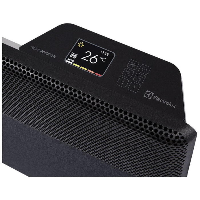 CONVECTOR ELECTROLUX ELECTROLUX ECH/AT-2002 3AI-SB HEATED AREA UP TO 20.00 m², BLACK, WI-FI