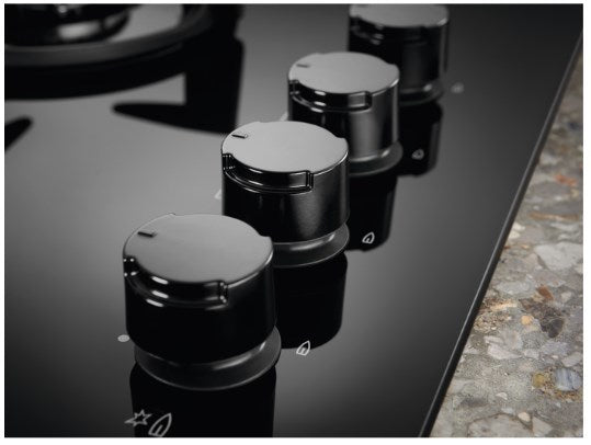 Electrolux EGG6407K Black Built-in 59 cm Gas 4 zone(s)