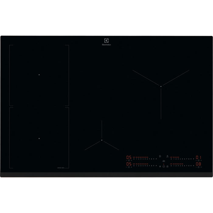 Electrolux Serie 700 EIS82453 Black Built-in 80 cm Zone induction hob 4 zone(s)