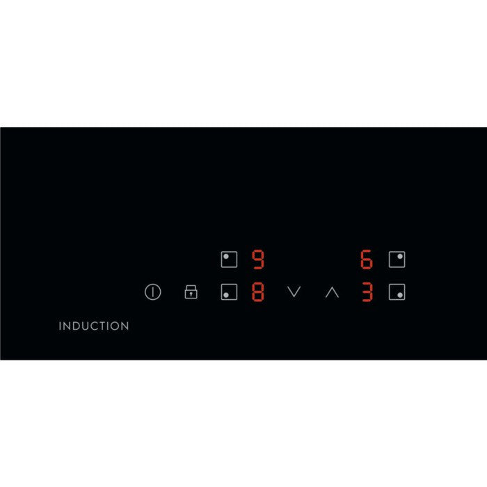 Electrolux LIL61424C Black Built-in 60 cm Zone induction hob 4 zone(s)