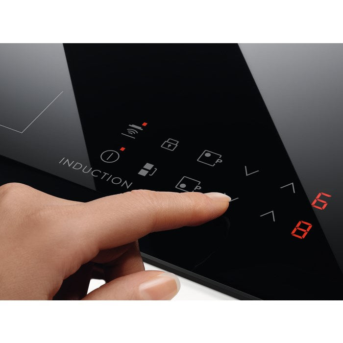 Electrolux LIL61434C Black Built-in 59 cm Zone induction hob 4 zone(s)