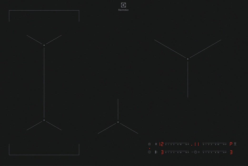 Built-in ceramic hob Electrolux EIV83443CT, Induction