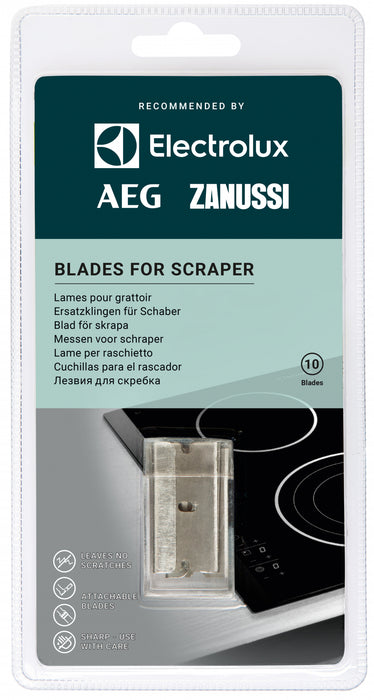 Ceramic hob cleaning accessory ELECTROLUX E6HUB102- 902979540/9 putty knives