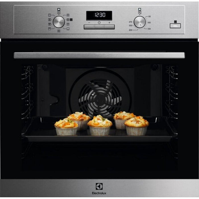 Built-in oven Electrolux EOD3H70X STEAM , 72 , Push buttons , A , Water cleaning