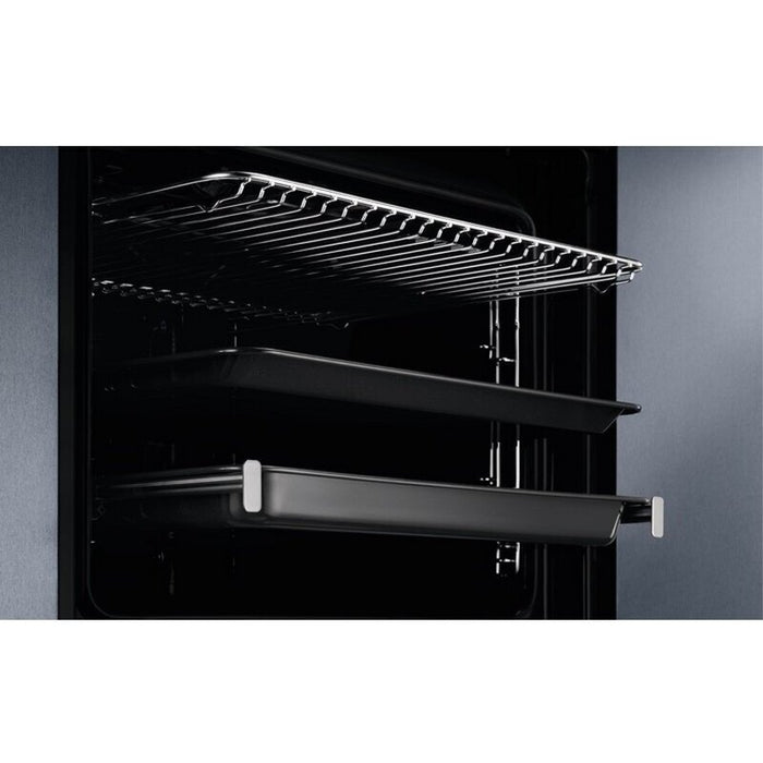 Built-in oven Electrolux EOD3H70X STEAM, 72, Push buttons, A, Water cleaning