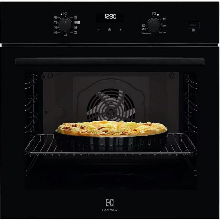 Built-in oven Electrolux EOD5F71Z***, 72, Push buttons, A, Water cleaning