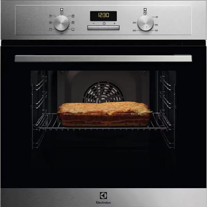Built-in oven Electrolux EOH3F00BX***, 65, A, Water cleaning, Mechanical