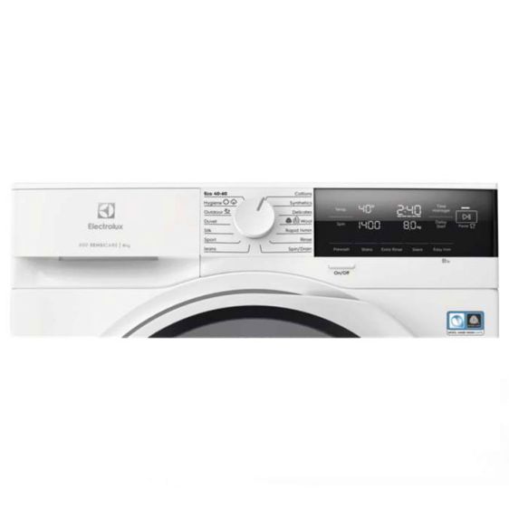 Washing machine ELECTROLUX EW6F3484E, 8 kg, 1400 rpm.