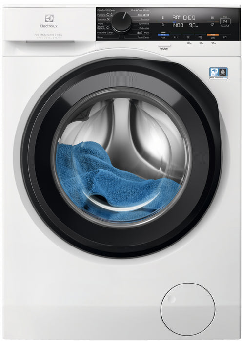 Washing machine with dryer ELECTROLUX EW7W4492E, 9/5 kg, SteamCare, 1400 rpm.