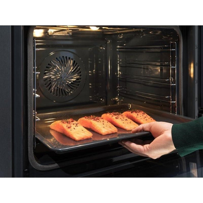 Built-in oven Electrolux KOBBS39WX (ST), 70, A++, Steam cleaning, Sensor
