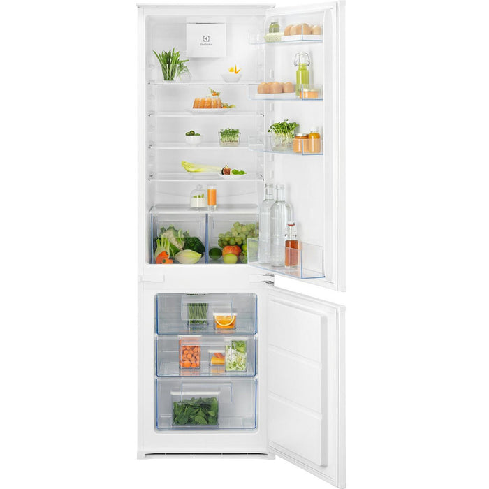 Built-in refrigerator with freezer Electrolux LND5FE18S , 269 l, E , LowFrost , Yes