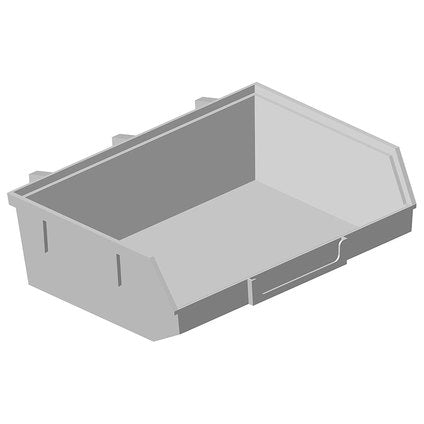 BOX FOR PERFORATED PANEL WHITE ELEMENT SYSTEM