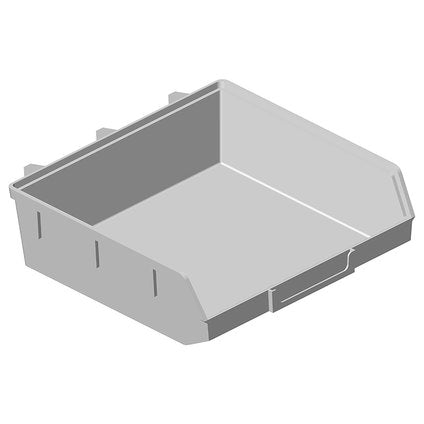 BOX FOR PERFORATED PANEL WHITE ELEMENT SYSTEM