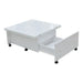 ELEVATING EXTENDABLE DINING TABLE MAGIC 5020 WHITE - Маси<<<Кухненски мебели<<<Кухня<<<Praktiker&&&Маси<<<Мебели и