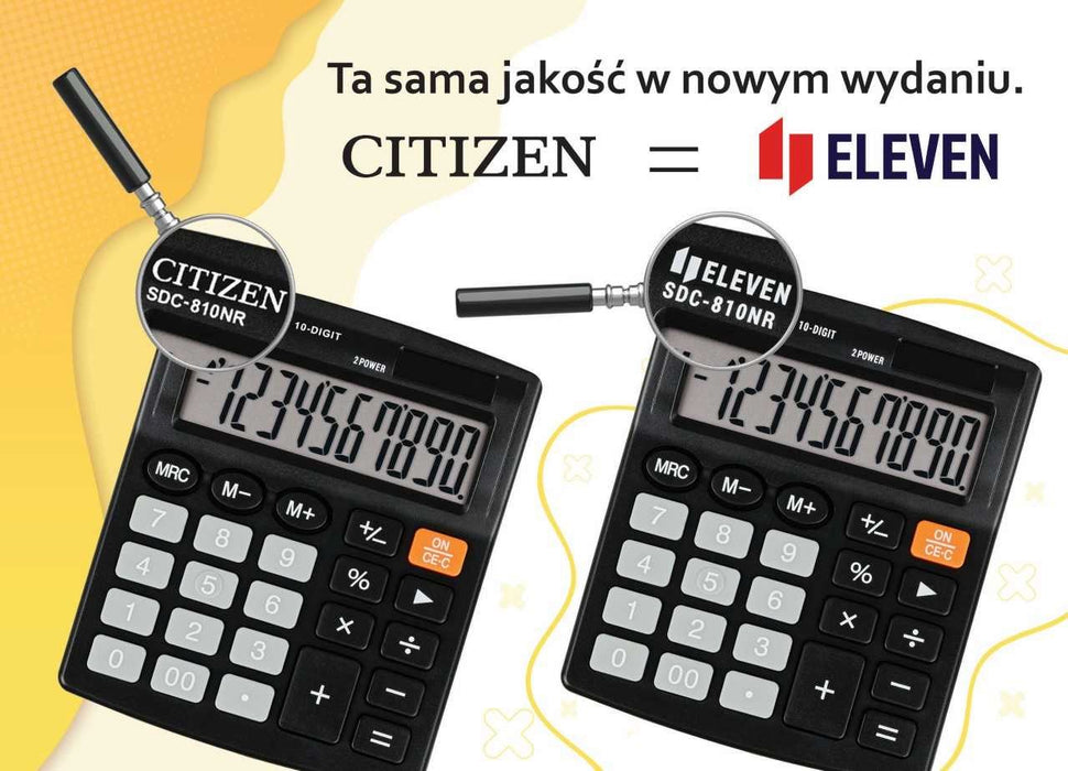 Eleven office calculator SDC-888TII