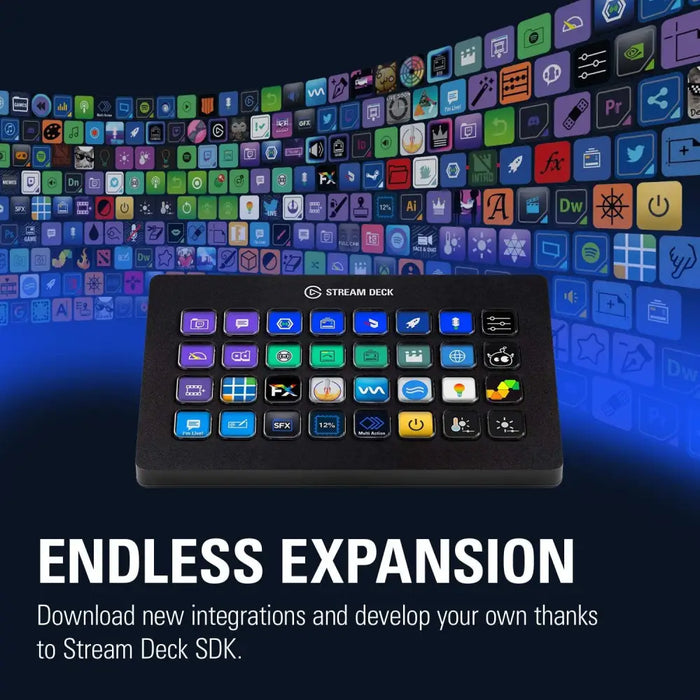 Elgato Stream Deck Controller 32 LCD Buttons Black - Геймърски аксесоари<<<Геймърска периферия<<<ValiAPI&&&Стрийминг