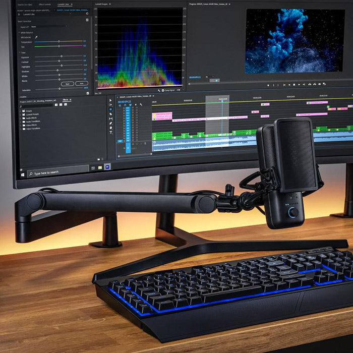 Elgato Wave Mic Arm LP Microphone Stand, Black