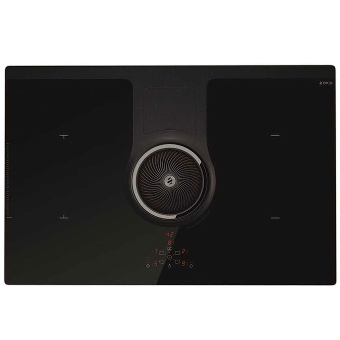 Built-in Induction Cooktop with ELICA NIKOLATESLA BL/A/83 hood
