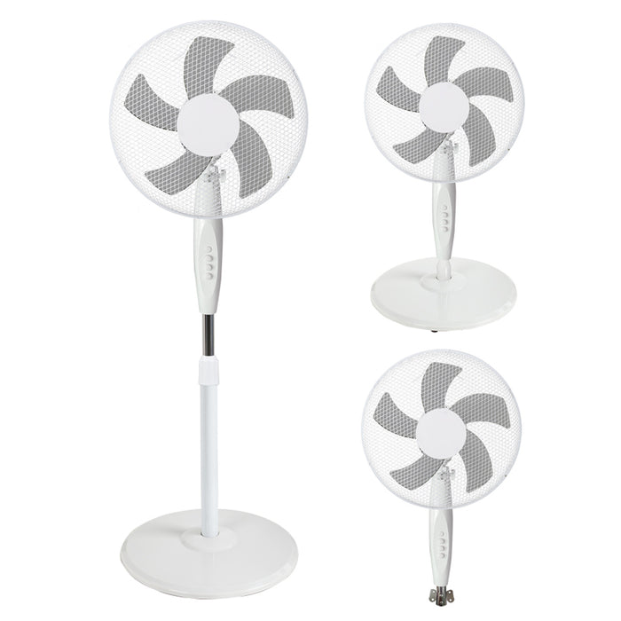 Fan ELITE EHSF-0369 55.0 W, WHITE