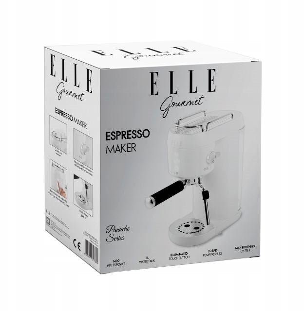 ELLE coffee machine, white