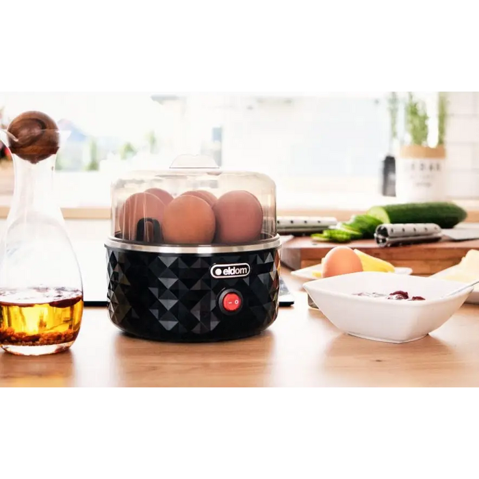 EM101C ELDOM Egg cooker EGGO 1-7 eggs 380 W adjustable cooking hardness - Egg boilersAGD-JAJ<<<Home Appliance