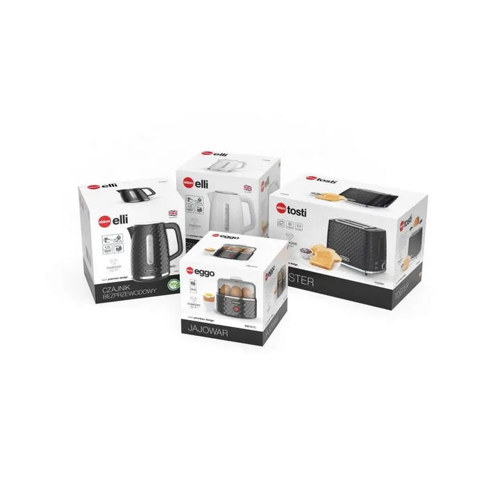 EM101C ELDOM Egg cooker EGGO 1-7 eggs 380 W adjustable cooking hardness - Egg boilersAGD-JAJ<<<Home Appliance
