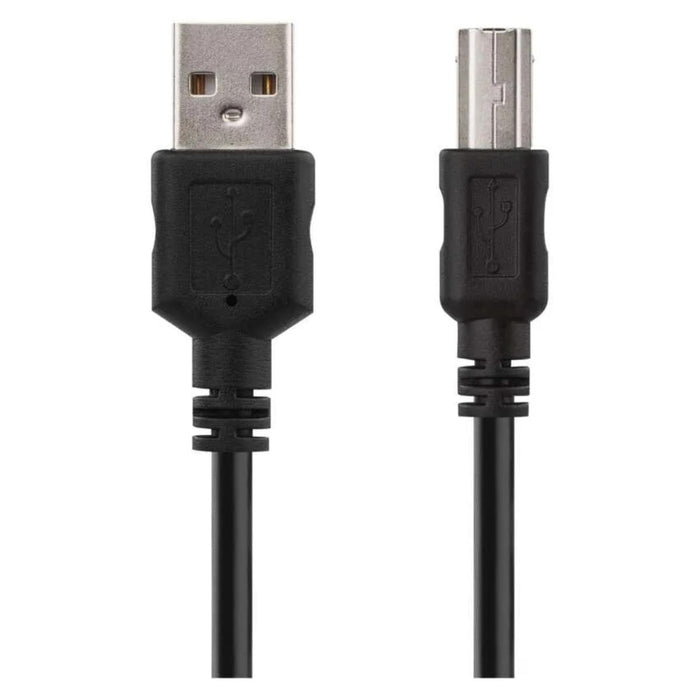 USB CABLE 2.0 USB A-USB B 2M BLACK EMOS