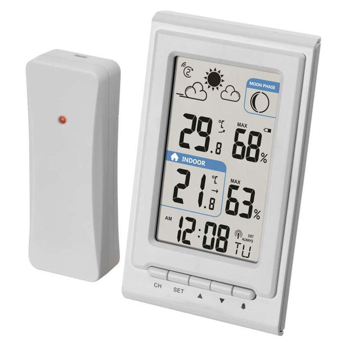 WEATHER STATION WITH EXTERNAL WIRELESS SENSOR EMOS E0352