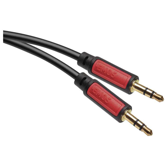 AUDIO CABLE 3.5MM 1.5M EMOS
