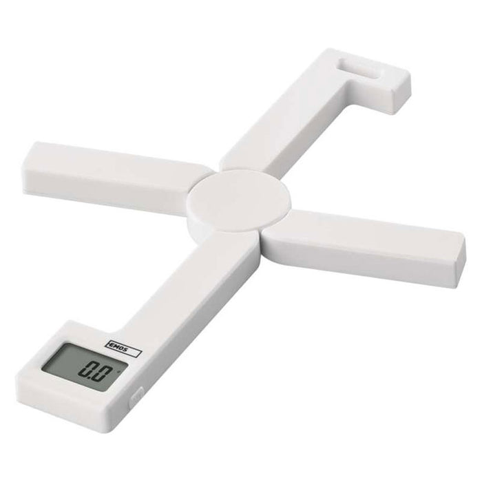 KITCHEN SCALE FOLDABLE EMOS WHITE