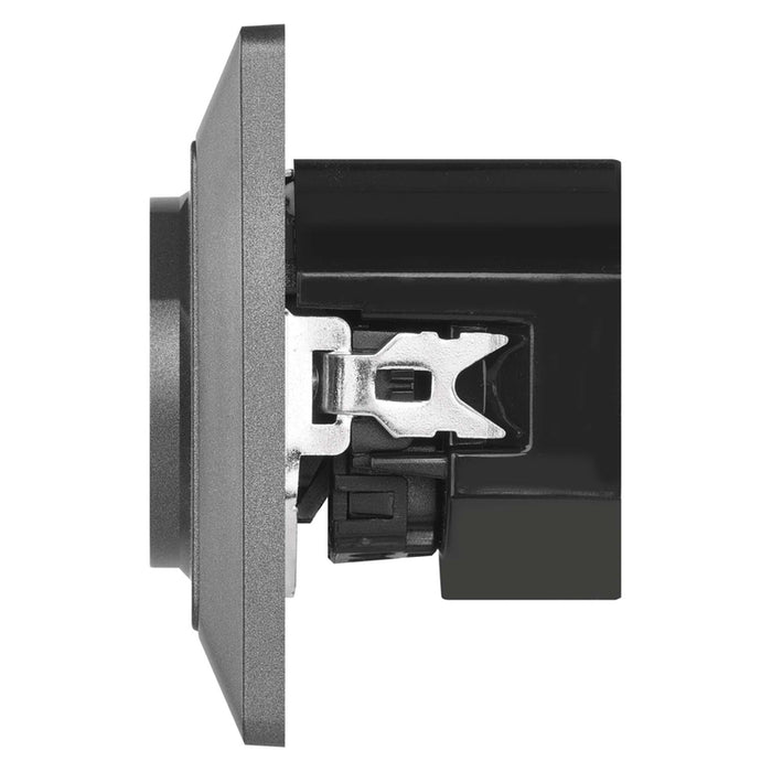 CONTACT WITH USB-A+C 3.0A ANTHRACITE EMOS